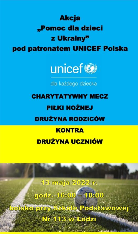 Plakat zachęcający do udziału w pikniku charytatywnym.