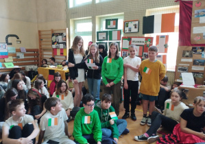 Klasa 6b prezentuje kraj - Irlandię.