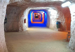 Wnętrze kopalni soli w Kłodawie.