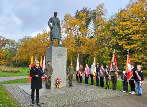 Uroczystość pod Pomnikiem Legionisty.