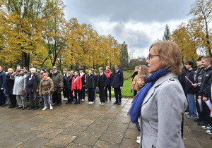 Uroczystość pod Pomnikiem Legionisty.