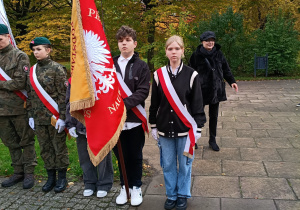 Uroczystość pod Pomnikiem Legionisty.
