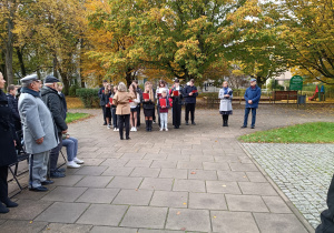 Uroczystość pod Pomnikiem Legionisty.