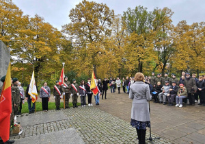 Uroczystość pod Pomnikiem Legionisty.