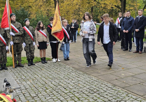 Uroczystość pod Pomnikiem Legionisty.