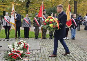 Uroczystość pod Pomnikiem Legionisty.