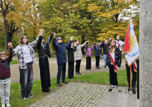 Uroczystość pod Pomnikiem Legionisty.