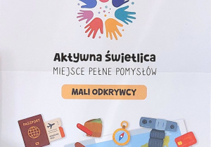 Plakat projektu: "Aktywna świetlica. Miejsce pełne pomysłów".