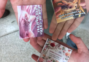 Karteczki z życzliwymi zdaniami.