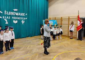 Uroczystość ślubowania klas 1.