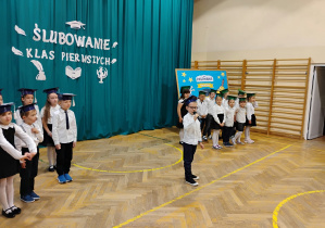Uroczystość ślubowania klas 1.