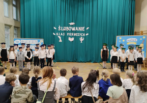 Uroczystość ślubowania klas 1.