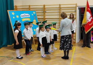 Uroczystość ślubowania klas 1. Pasowanie na ucznia.