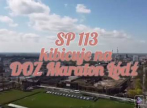 113 kibicuje podczas DOZ Maraton Łódź